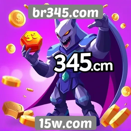 Visão geral do site de jogos br345.com